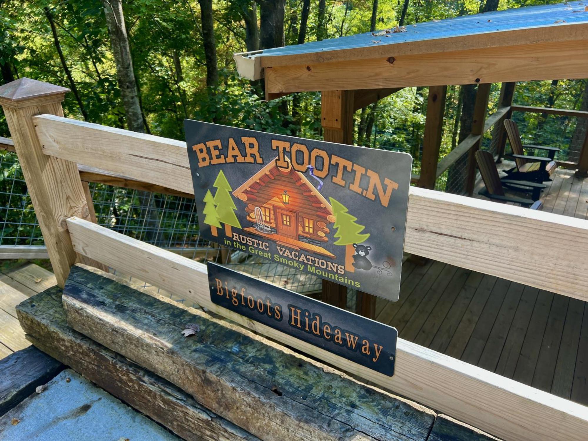 Bigfoots Hideaway Cabin Gatlinburg Εξωτερικό φωτογραφία